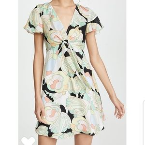 Bailey 44 Flutter Sleeve Floral Dress